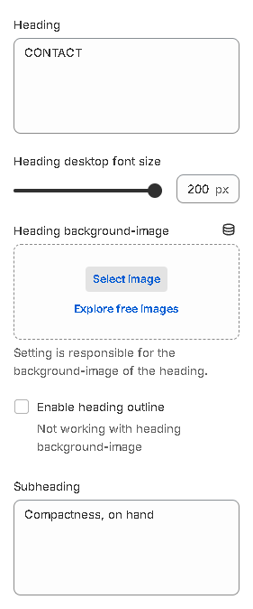 image with animated text general